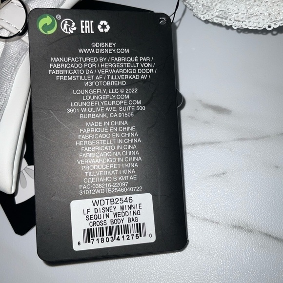 LoungeFly Disney Minnie sequin crossbody - Picture 11 of 11